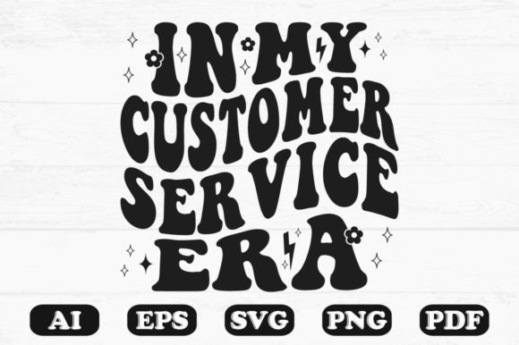 In My Customer Service Era Retro Wavy Sv: A Graphics and Crafts Review